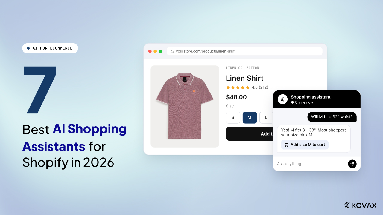AI Shopping Assistants: 7 Best Tools for Shopify Stores in 2026