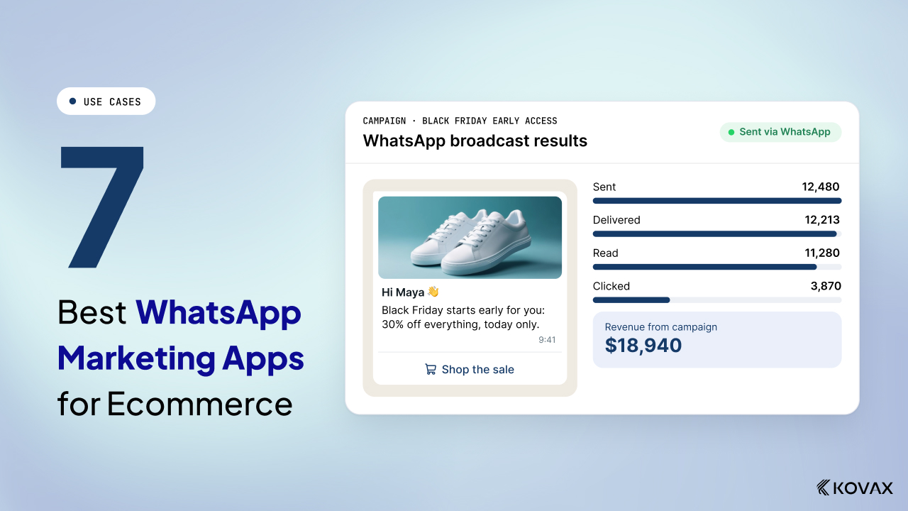 The 7 Best WhatsApp Marketing Apps for Ecommerce in 2026