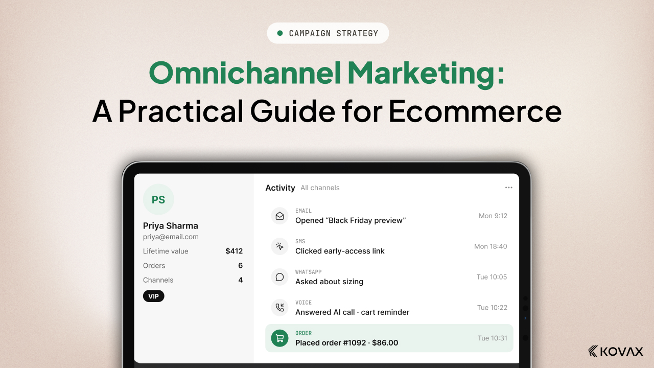 Omnichannel Marketing: A Practical Guide for Ecommerce
