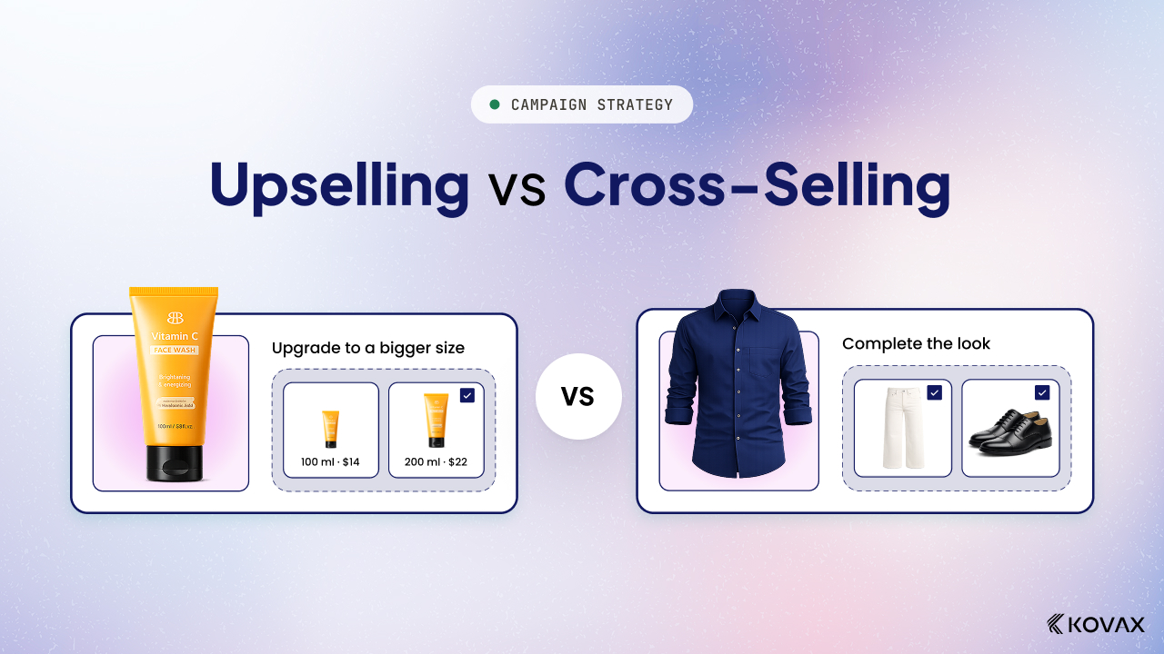 Upselling and Cross-Selling: The Sells That Quietly Grow Order Value